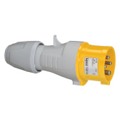 Разъемы промышленные прямая вилка - p17 tempra pro - ip 44 - 100/130 в~ - 16 a - 3к+з | 555122 | legrand выгодная цена