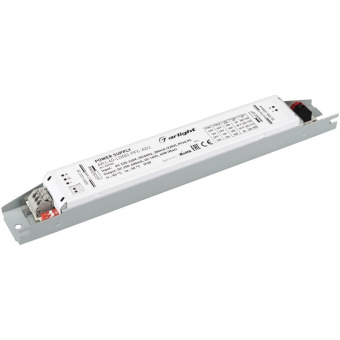 1Ленты светодиодные блок питания arj-40-long-pfc-adj (40w, 250-400ma) (arlight, ip20 металл, 5 лет) | 029255 | arlight выгодная цена