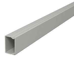 1Кабельные каналы мини-канал wdk с крышкой 40x40x2000 мм (высота борта 40 мм, крышка 40 мм) пвх серый ral 7030 | 6025447 | obo bettermann выгодная цена