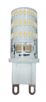 1Лампы (источники света) лампа светодиодная led 5вт g9 220в 2700к pled-g9 капсульная | 1032102b | jazzway выгодная цена