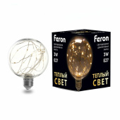 Лампы (источники света) лампа светодиодная, (3w) 230v e27 2700k g95, lb-382 | 41677 | feron выгодная цена