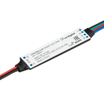 1Ленты светодиодные контроллер smart-k47-rgb (12-24v, 3x1a, 2.4g) | 028441 | arlight выгодная цена