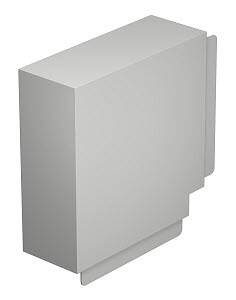 1Кабельные каналы крышка плоского угла кабельного канала wdk 100x230 мм (пвх,светло-серый) (wdk hf100230lgr) | 6183573 | obo bettermann выгодная цена