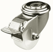 Шкафы и стойки телекоммуникационные 19 ролик wz-sb72-00-01-000 для шкафов и стоек, макс. нагрузка системы 400 кг, d=80мм, крепление винтом m12, с тормозом (szb-72-00-01) | 10841 | zpas выгодная цена