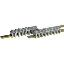 1Разъемы промышленные набор из 2-х n + e шин fmce43, 3x10mm с 8 клеммн., l=2 секции | 2cma191080r1000 | abb выгодная цена