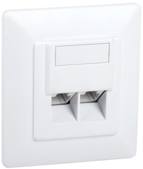1РАСПРОДАЖА розетка информац. для внутр. монтажа rj45 2 порта idc dual | cs2-1c5eu-21 | itk выгодная цена
