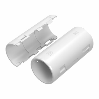 1Трубы и аксессуары муфта разборная d32 мм белая (36шт/360шт уп/кор) промрукав | pr13.0420 | промрукав выгодная цена