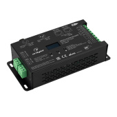 Ленты светодиодные декодер smart-k55-dmx (12-24v, 5x6a, xlr3) (arlight, металл) | 028449 | arlight выгодная цена