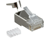 Разъемы RJ разъем под витую пару plug-8p8c-uv-c6-tw-sh-10 rj-45(8p8c)к6/6a(50 µ"/ 50м.д),экр,ун(д.одн.и мн.каб),д.тол.ж1.35-1.5мм(с об)(10шт) | 49340 | hyperline выгодная цена