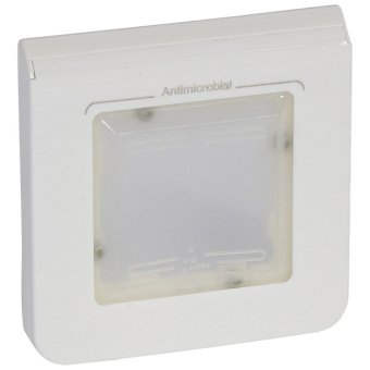 1Розетки, выключатели, звонки электрические рамка mosaic 2м. ip44 | 078880 | legrand выгодная цена