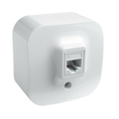 Розетки, выключатели, звонки электрические quteo белый розетка rj45 кат5е utp | 782224 | legrand выгодная цена