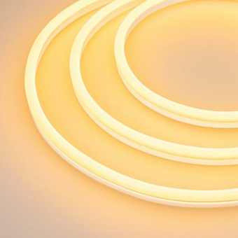 1Ленты светодиодные гибкий неон galaxy-1608-5000cfs-2835-100 12v yellow (16x8mm, 12w, ip67) (arlight, 12 вт/м, ip67) | 029370 | arlight выгодная цена