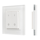 Ленты светодиодные панель smart-p47-dim-g-suf (3v, 2 зоны, knob, 2.4g) (arlight, пластик) | 032984 | arlight выгодная цена