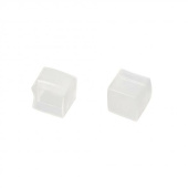 Ленты светодиодные заглушка aqua-1616-cap-pvc-wh (arlight, пластик) | 031144 | arlight выгодная цена