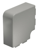 Кабельные каналы крышка плоского угла кабельного канала wdk 60x130 мм (пвх,серый) (wdk hf60130gr) | 6022359 | obo bettermann выгодная цена