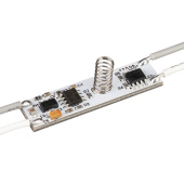 Ленты светодиодные микродиммер sr-iris-sn-dim (12-24v, 1x5a, 38x10mm) (arlight, открытый) | 029108(2) | arlight выгодная цена
