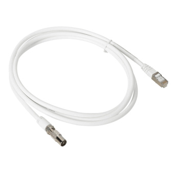 1Шкафы и стойки телекоммуникационные 19 шнур-переходник: rj45 - f разъём (коаксиальный), 2 метра | 413040 | legrand выгодная цена