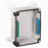 Коробки распределительные коробка промышленная пластиковая - ip55 - ik07 - ral 7035 - 220x170x86 мм - прозрачная крышка | 035961 | legrand выгодная цена