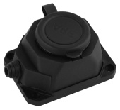 Разъемы каучуковые k-1e-b-ip44 эра колодка каучуковая с/з 1гн 16a ip44 черная | б0044543 | эра выгодная цена