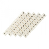 Клеммные соединения маркеры для jxb-st 2,5 с нумерацией 1-50 (10 шт.) ekf proxima | zb-st-2.5-1-50 | ekf выгодная цена