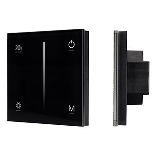 1Ленты светодиодные панель sens smart-p42-dim black (230v, 0/1-10v) | 028113 | arlight выгодная цена
