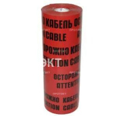 Знаки электробезопасности и оградительные ленты лента сигнальная лсэ 600x100м осторожно кабель | лсэ 600 | славпром выгодная цена