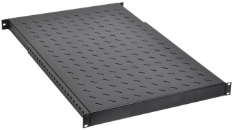 1Шкафы и стойки телекоммуникационные 19 itk by zpas полка стац. 19" 1u регул. 150кг 500-900мм черн. | zp-fs05-s-1u-59 | itk выгодная цена