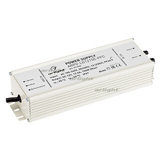 1Ленты светодиодные блок питания arpv-lg12150-pfc (12v, 12.5a, 150w) | 011940 | arlight выгодная цена