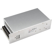 Ленты светодиодные блок питания hts-600m-48 (48v, 12.5a, 600w) | 014977 | arlight выгодная цена