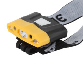 Фонари фонарь налобный ga-804 серия "практик" 3вт led + 2 smd, 3,7 v li аккум, сенсорное включение | б0036605 | эра выгодная цена