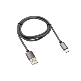 1Разъемы, переходники, делители TV кабель usb-type-c/3a/nylon/grafit/1m/rexant |18-1896 | rexant выгодная цена