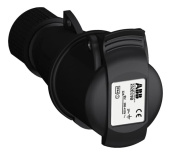 Разъемы промышленные розетка кабельная easy&safe 232ec9b,32а,2p+e,ip44,9ч,черн|2cma103596r1000| abb выгодная цена