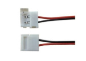Ленты светодиодные разъем гибкий с проводом для led ленты 4,8 и 9,6w/m ip20 8mm (соединение 2х лент) (10 шт. в упак.) | v4-r0-70.0024.kit-1021 | varton выгодная цена
