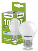 Лампы (источники света) лампа светодиодная g45 шар 10вт 230в 6500к e27 generica | ll-g45-10-230-65-e27-g | iek выгодная цена