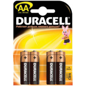 Элементы питания и аккумуляторы элемент питания duracell lr6-4bl basic | б0026815 | duracell выгодная цена