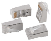 Разъемы RJ разъём rj-45 ftp для кабеля solid кат.6 | cs3-1c6fs | itk выгодная цена
