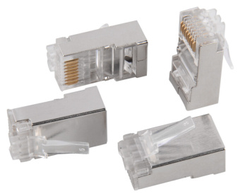 1Разъемы RJ разъём rj-45 ftp для кабеля solid кат.6 | cs3-1c6fs | itk выгодная цена