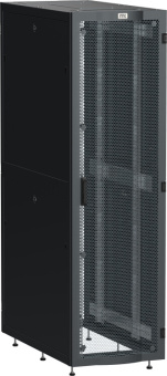 1Шкафы и стойки телекоммуникационные 19 linea s шкаф серв. 19" 42u 600х1200мм перф. дв. черный | ls05-42u62-2pp | itk выгодная цена