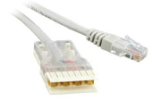 Патч-корды патч-корд pc-110-rj45-4p-c5e-1m-lszh-gy 110 тип - rj-45, 4 пары, cat.5e, lszh, 1 м, серый | 229903 | hyperline выгодная цена