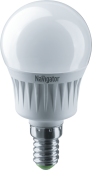Лампы (источники света) лампа светодиодная led 7вт е14 230в 2700к nll-g45-7-230-2.7k-e14 шарик матовый | 94466 | navigator выгодная цена