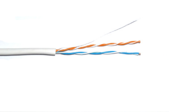 1Кабель витая пара (UTP, FTP) кабель связи витая пара u/utp, кат.5e 2х2х24awg solid, lszh, 500м, серый | lc1-c5e02-121 | itk выгодная цена