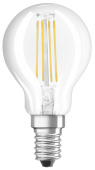 Лампы (источники света) лампа светодиодная филаментная led star р 4,5w/865 230v fil e14 10x1 | 4058118166602 | osram выгодная цена