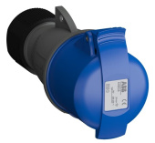 Разъемы промышленные розетка кабельная easy&safe 416ec9,16а,3p+n+e,ip44,9ч|2cma102025r1000| abb выгодная цена