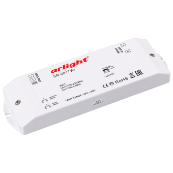 1Ленты светодиодные контроллер dmx sr-2817wi (220v, wifi, 8 зон) | 017609 | arlight выгодная цена