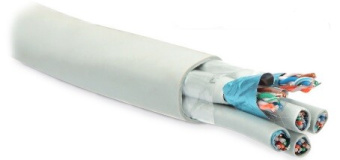 1Кабель витая пара (UTP, FTP) кабель витая пара futp24w-c5-s24-in-lszh-gy (ftp24w-c5-solid-in-lszh)эк.f/utp,к5,4п(24awg),од(solid),-20°c-+60°c,сер. | 46323 | hyperline выгодная цена