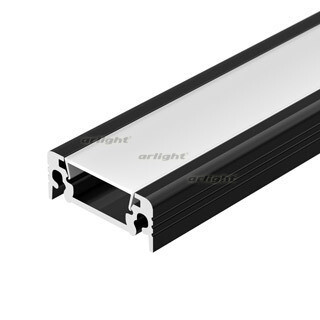 1Ленты светодиодные профиль top-surface-2000 black (k13, p15) | 021784 | arlight выгодная цена