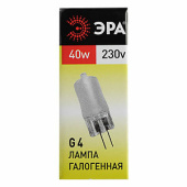 Лампы (источники света) лампа галогенная капсульная 40вт 220в g4 jcd | c0039282 | эра выгодная цена