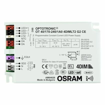 1Ленты светодиодные драйвер для ленты светодиодной all ot40/170-240/1a0 4dimlt2 g2 ce vs20osram | 4052899981935 | ledvance выгодная цена