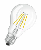 Лампы (источники света) лампа светодиодная филаментная led star а 4w/827 230v fil e27 5x2 | 4058075330214 | osram выгодная цена