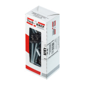Крепёж саморез кр св. 4,8х70 ral-8019 (коричневый) (30 шт) - коробка ( 0,277 кг) | 124651 | tech-krep выгодная цена